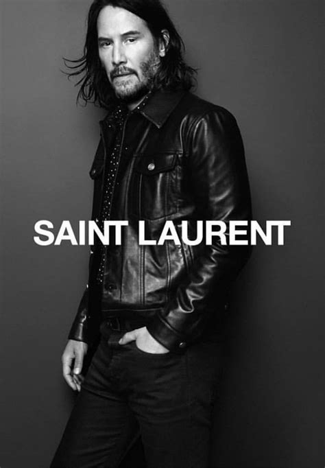 keanu ysl campaign|keanu reeves st laurent.